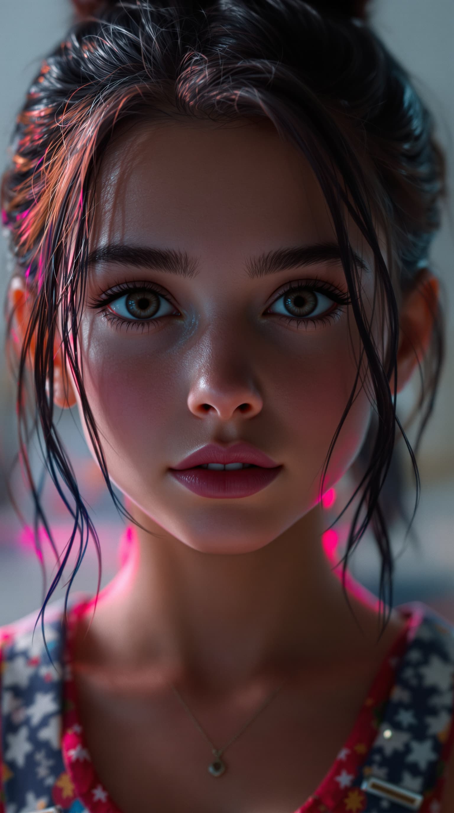 AI generated: A hyper-realistic depiction of YaYa Gosselin as Missy Moreno age eleven from We Can Be Heroes Create...