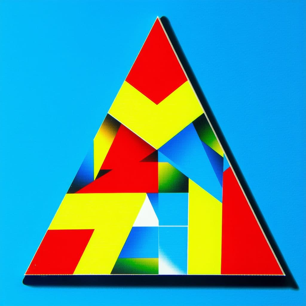 AI generated: Penrose triangle