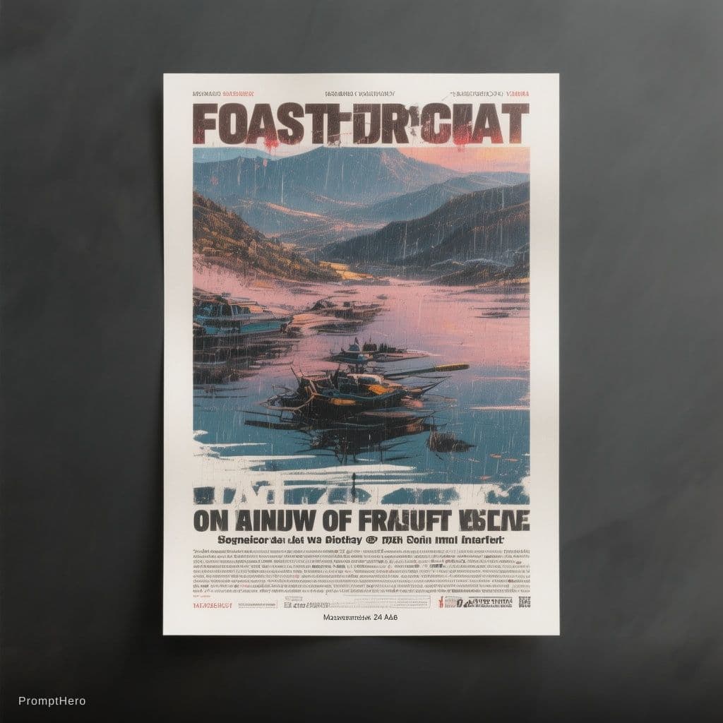 AI generated: Car poster printable a4 sheet version 
