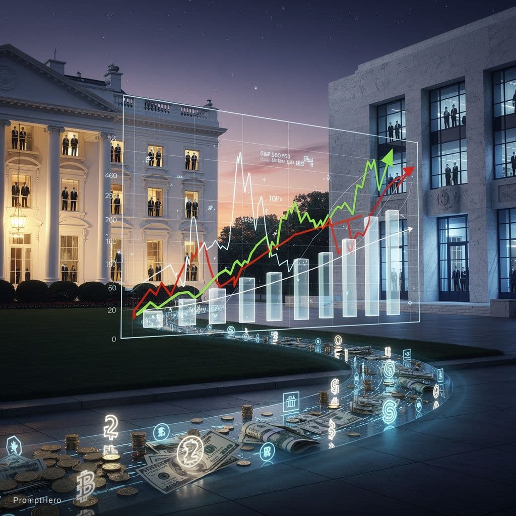 AI generated: Subject: The dynamic interplay between the White House and the Federal Reserve shaping the US econom...