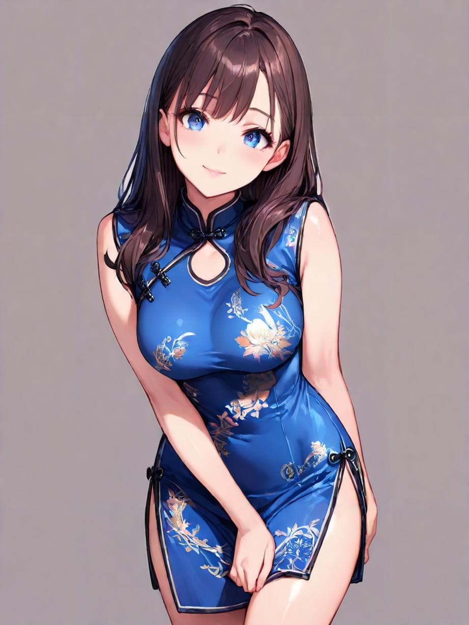 チャイナドレス/china dress(XL,Pony)