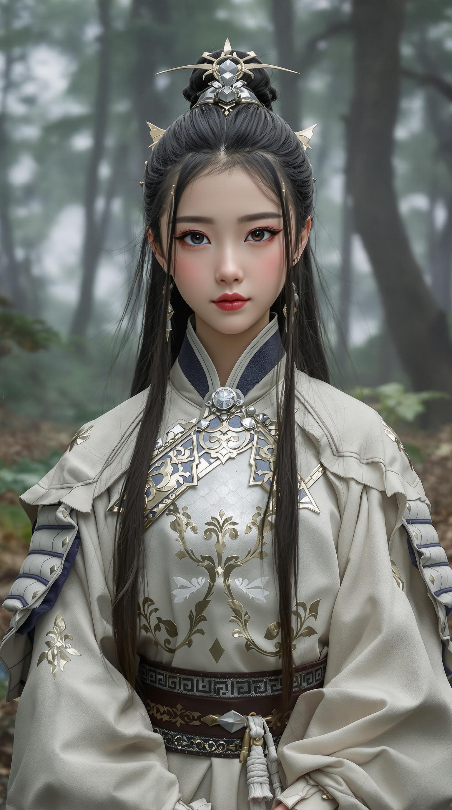AI generated: a professional photo of a exceptionally beautiful girl in the world (age 7), (seven year old) Chines...
