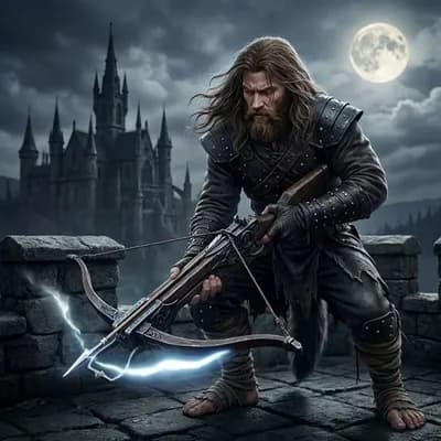 AI generated video: a human man transforming into a werewolf