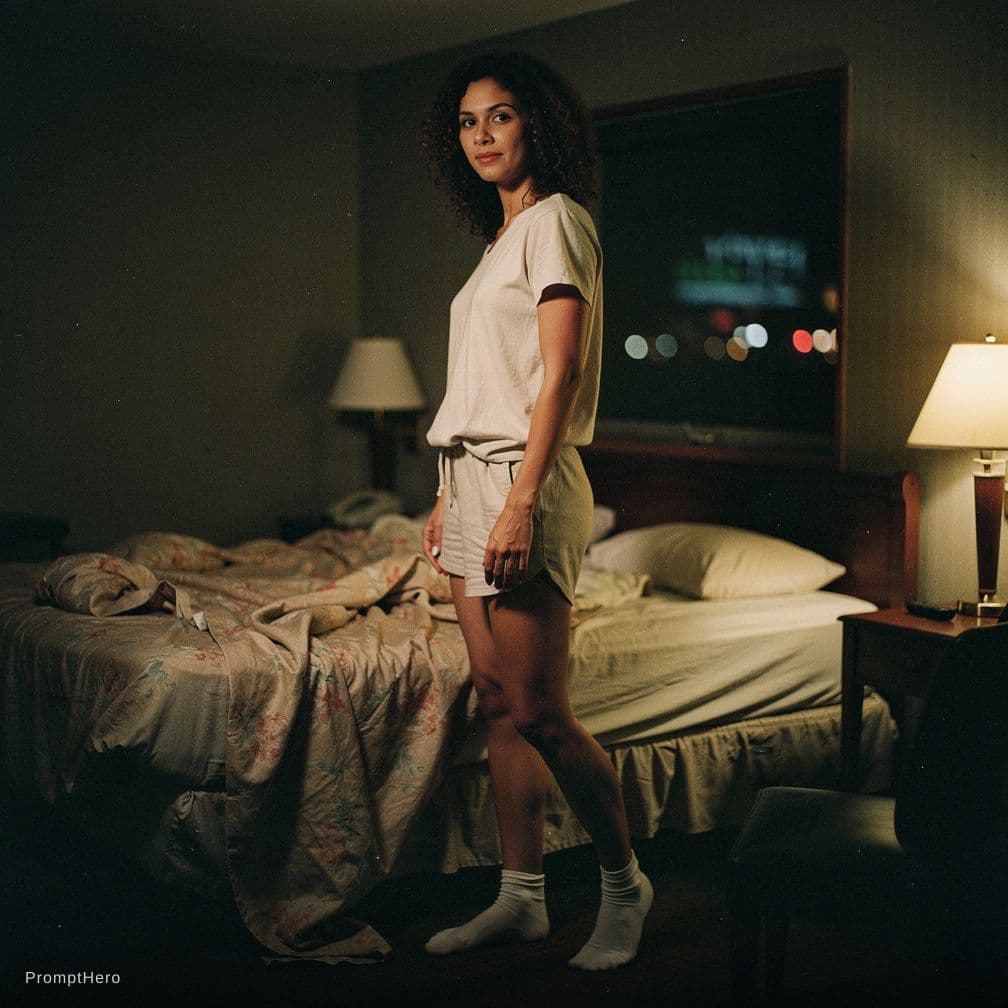 AI generated: cinematic photo cinematic photo of xxx, very young and sexy, whole body (wide hip, thin waist, very ...