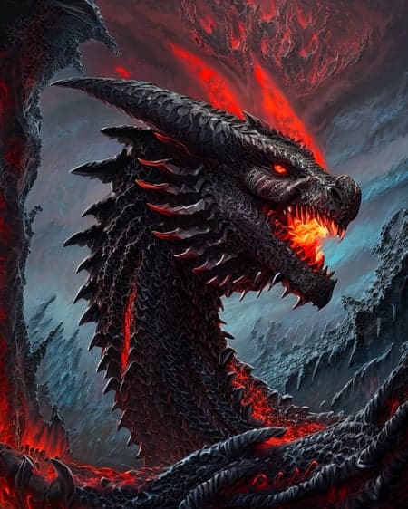 Dragon Portrait - Image 1