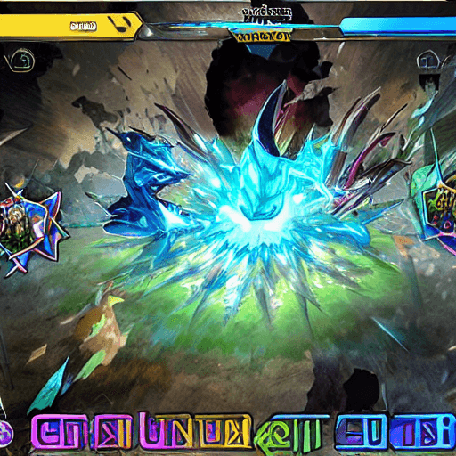 AI generated: gods of dimensions game picture 
