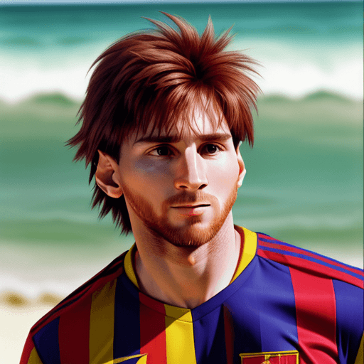 AI generated: leo messi in 80's miami style --ar 9:16

