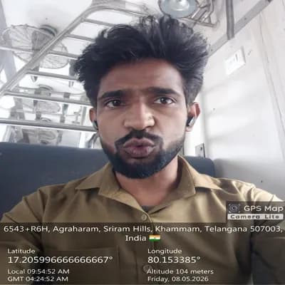 AI generated video: A man walking on bridge having a AK-47 smoke surrounded over the bridge one car is coming from smoke...