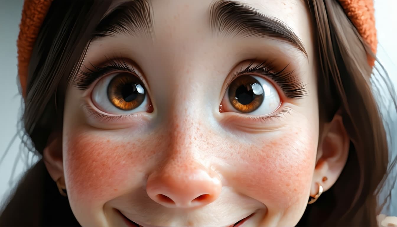 AI generated: photorealistic caricature, subtle exaggeration, realistic skin pores, natural color, soft contrast, ...