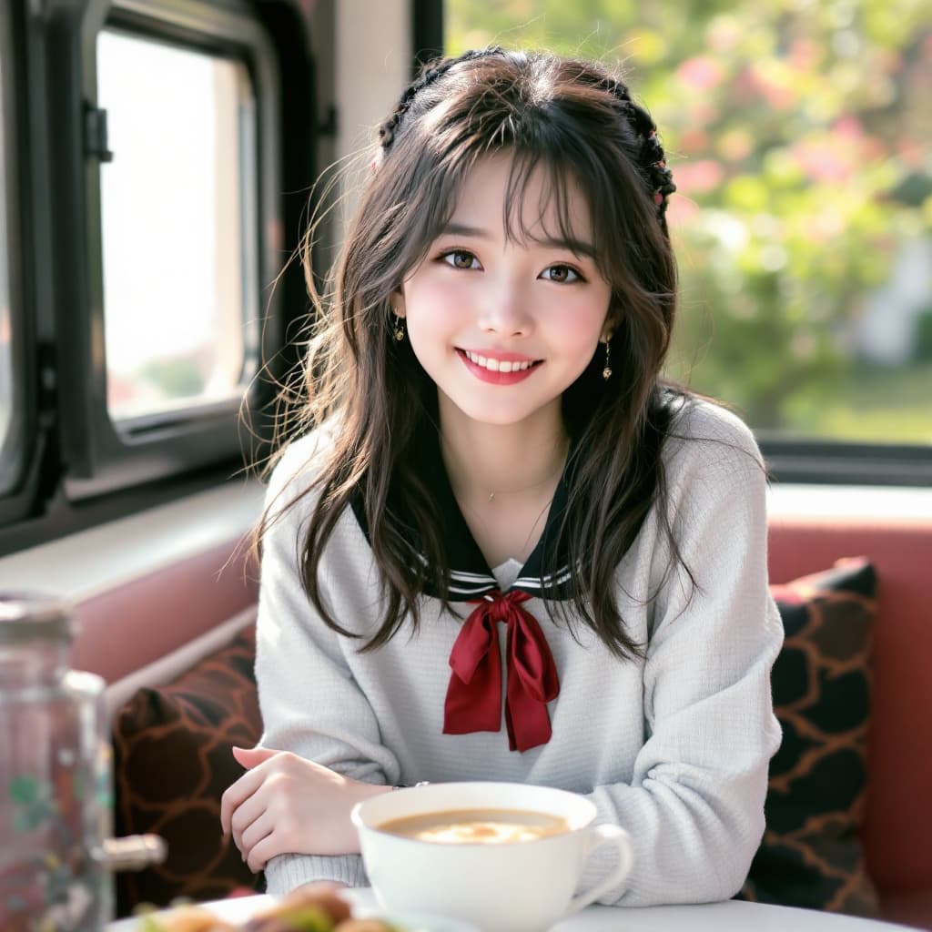 AI generated: cute girl