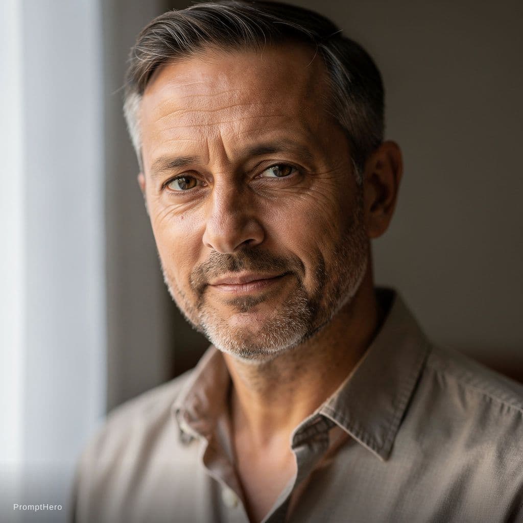 AI generated: middle aged male