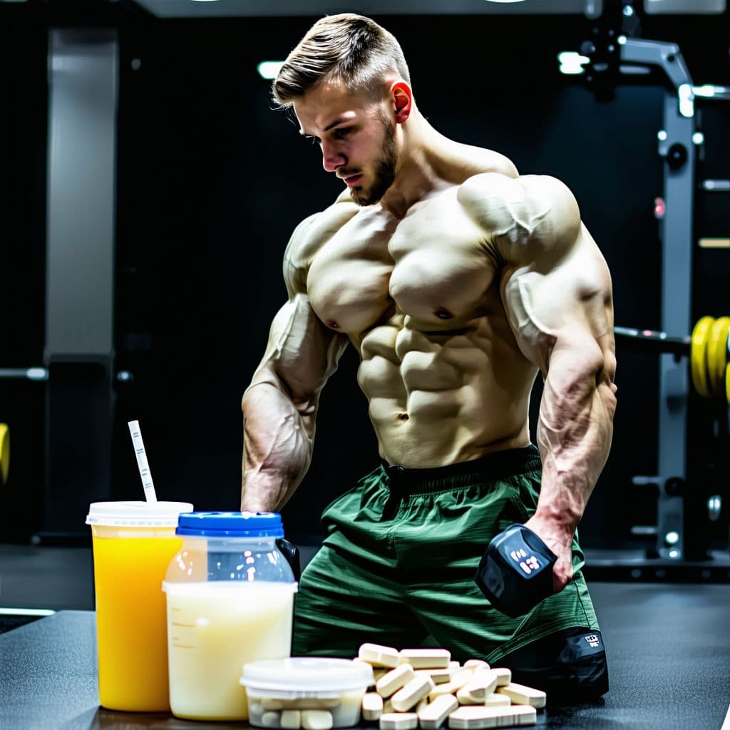 AI generated: randomly generated preworkout, too potent, steroids, unbelievable gains