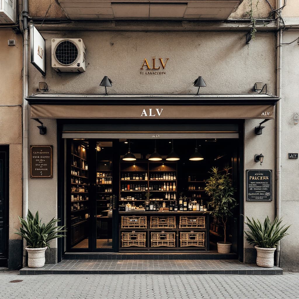 AI generated: De frente está una bodega, un almacén lleno de playeras , ahí camiones retirándose y cajas aún por m...
