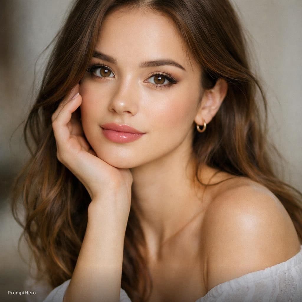 AI generated: beauty girl