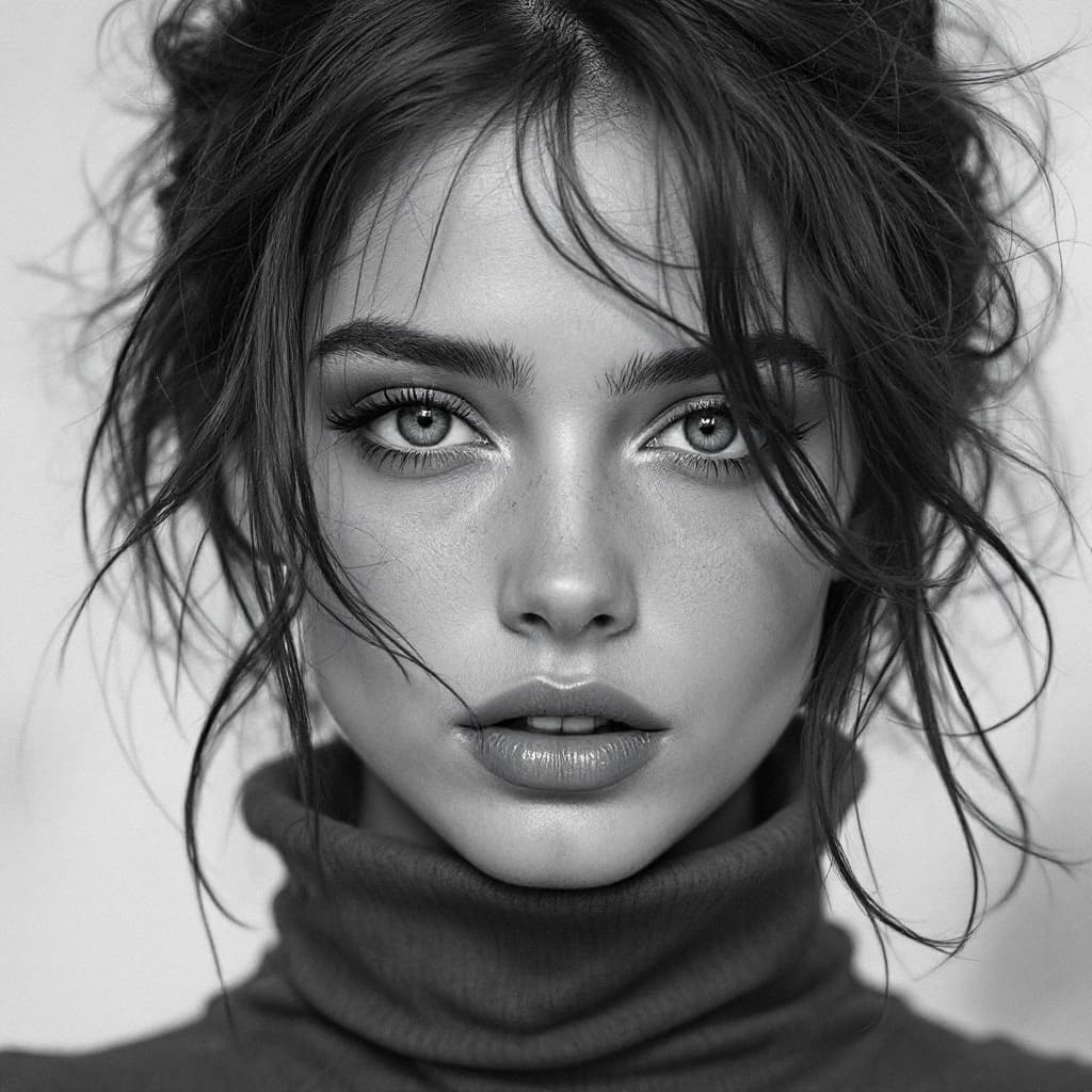 AI generated: bila bluzka