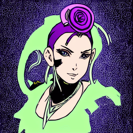 AI generated: an image of jolyne