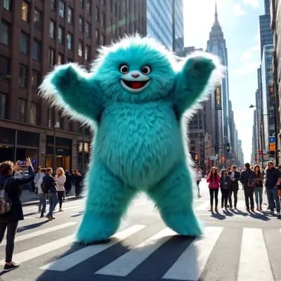 AI generated video: animate jumping 