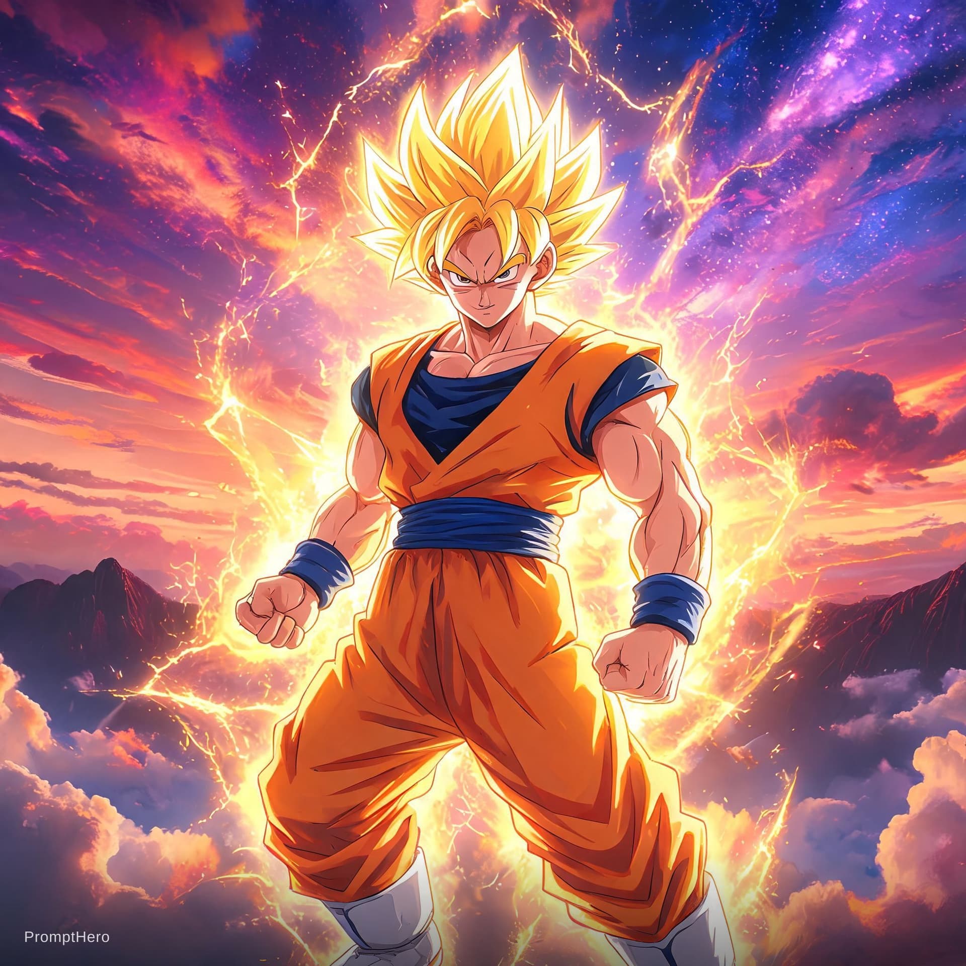 AI generated: @Son_goku wallpaper 