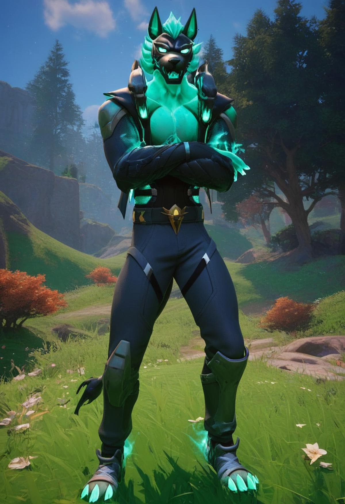 Cerberus (Fortnite) (Pony | Illustrious)