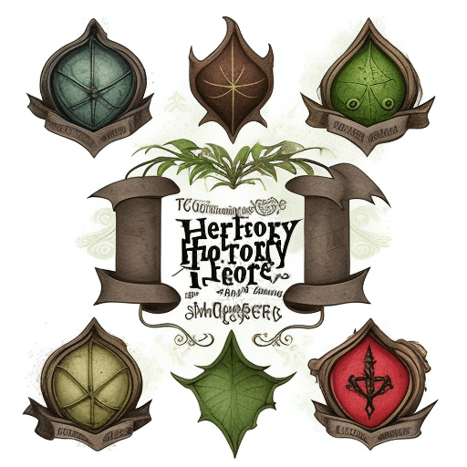 AI generated: create image for t shirt from herbology images on etsy com, harry potter
