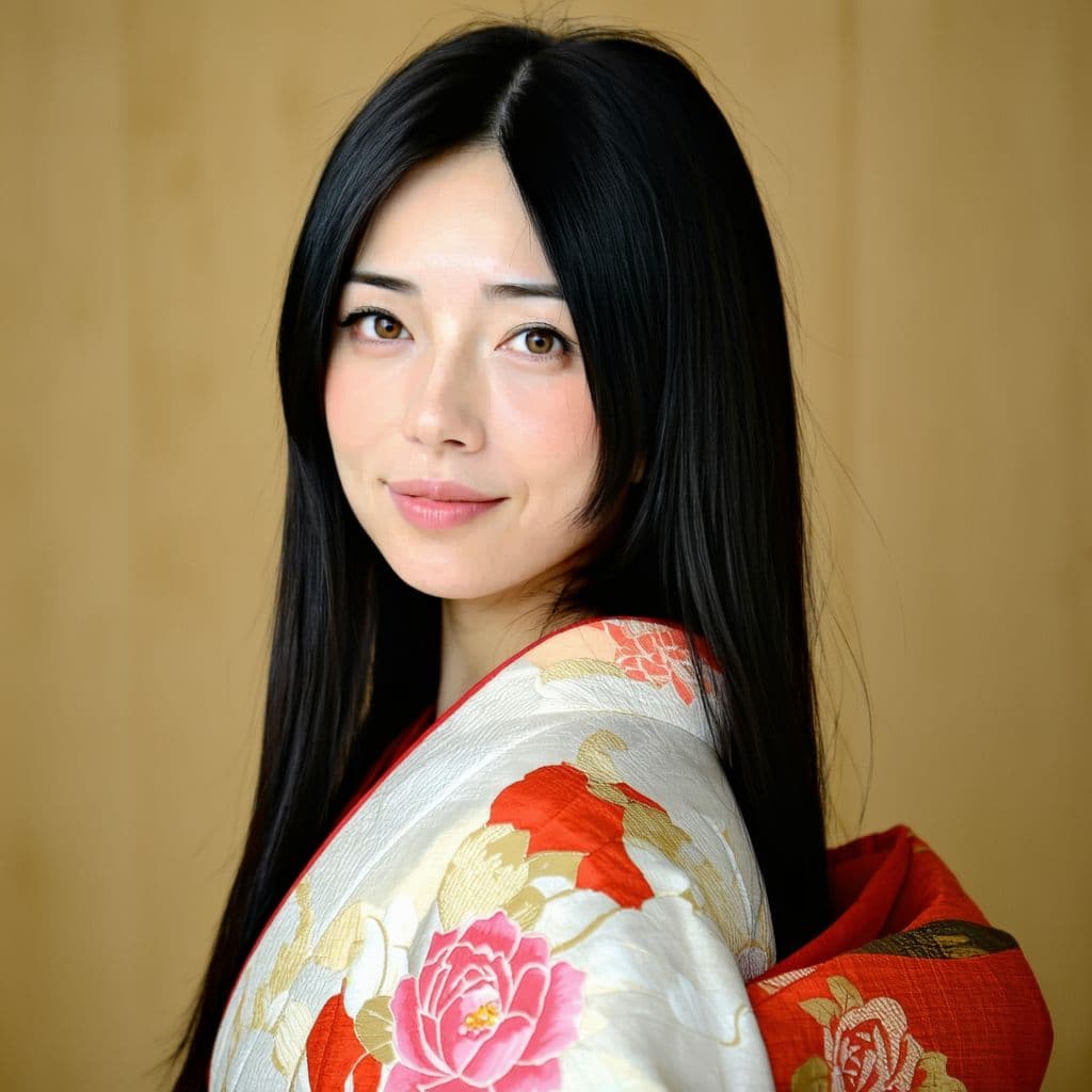 AI generated: (photo of 30yo breathtaking busty Japanese woman), <lora:sagging-v2.5:1>, sagging breasts, tits apar...