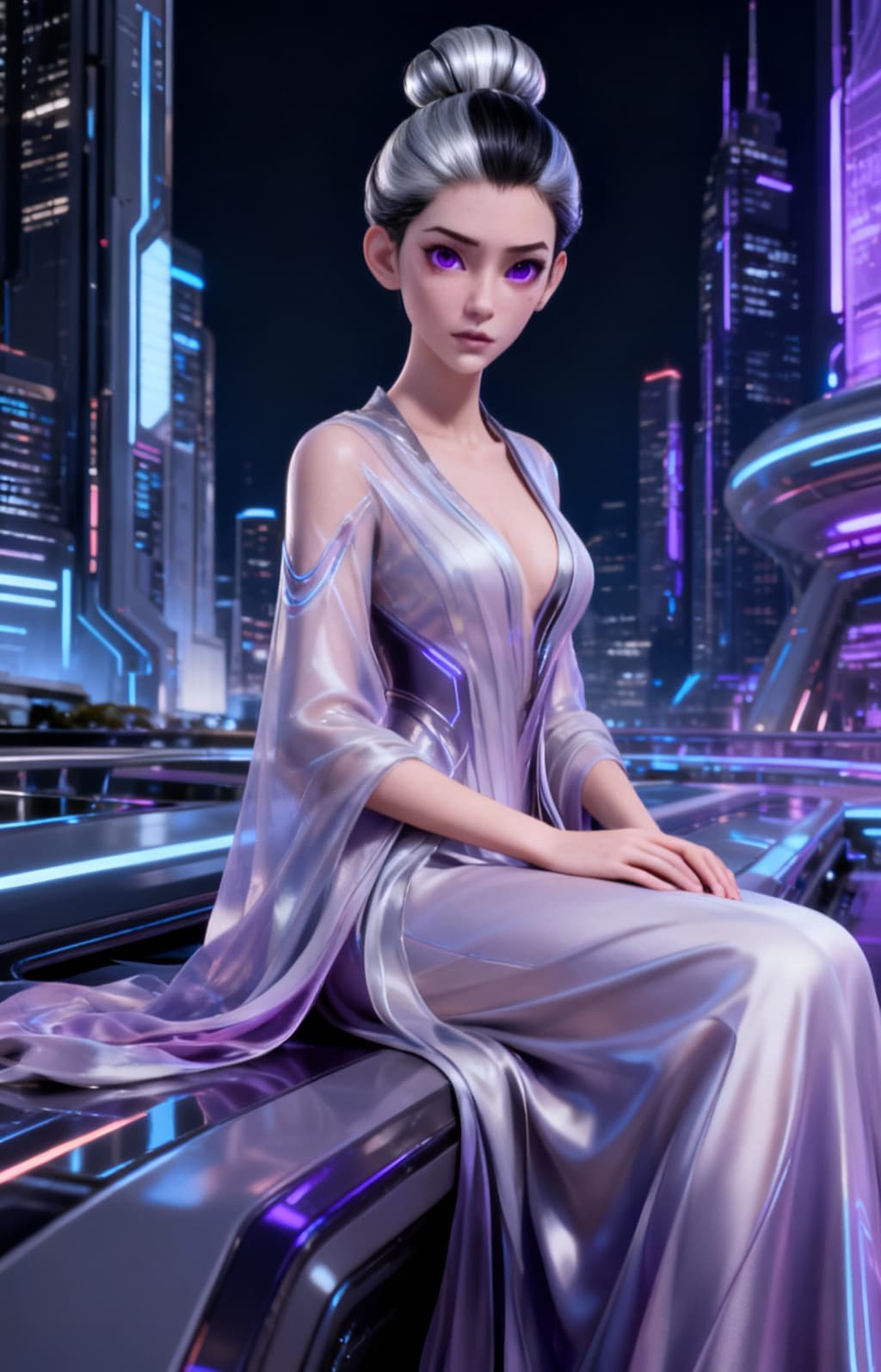 AI generated: Turn all characters into elegant, anatomically refined images of human culture. Preserve expressive ...