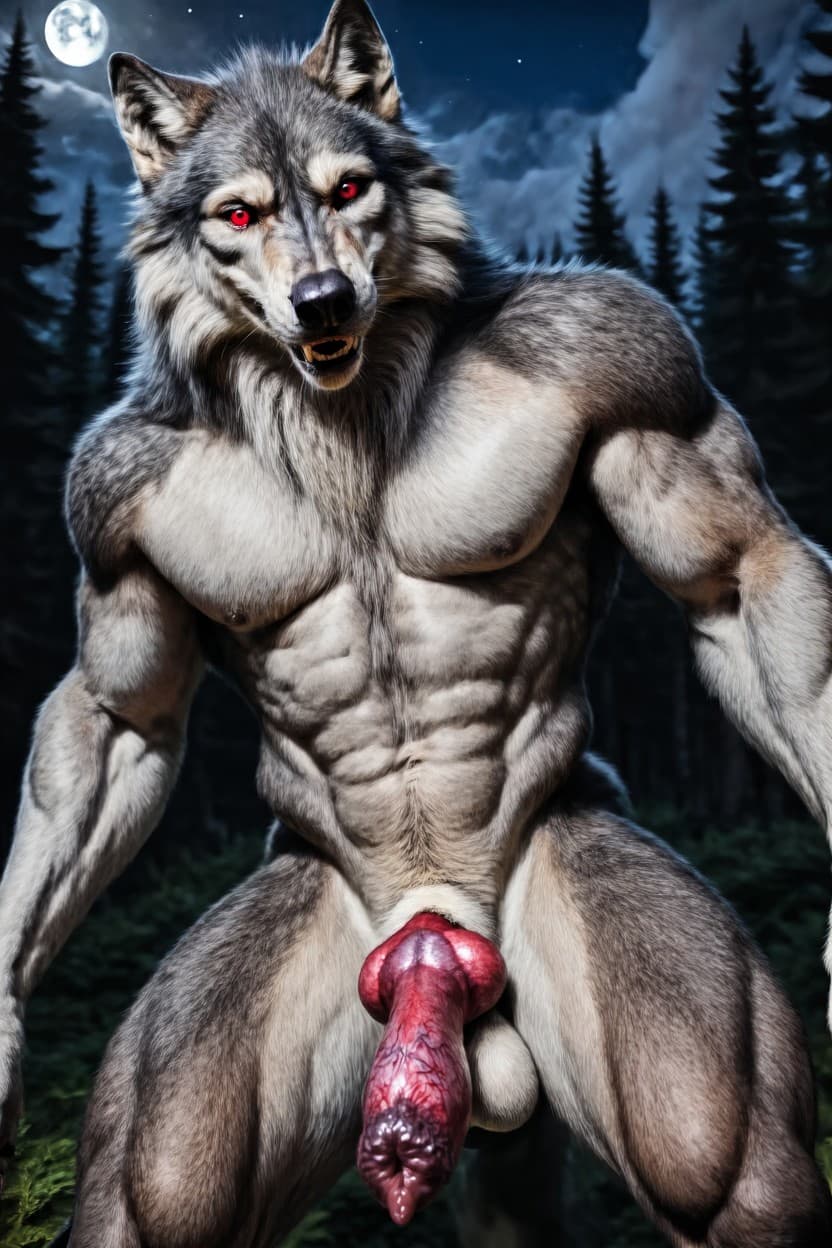 Detailed Canine Penis - Image 2