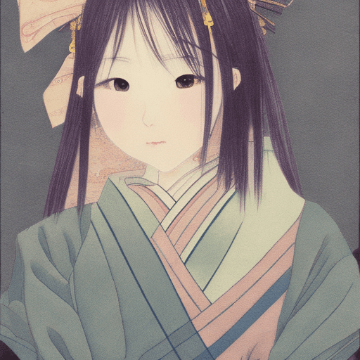 AI generated: Japanese girl 
