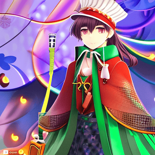 AI generated: masterpiece, best quality, (night:1. 6), 1boy, male focus, venti (genshin impact), solo, green headw...