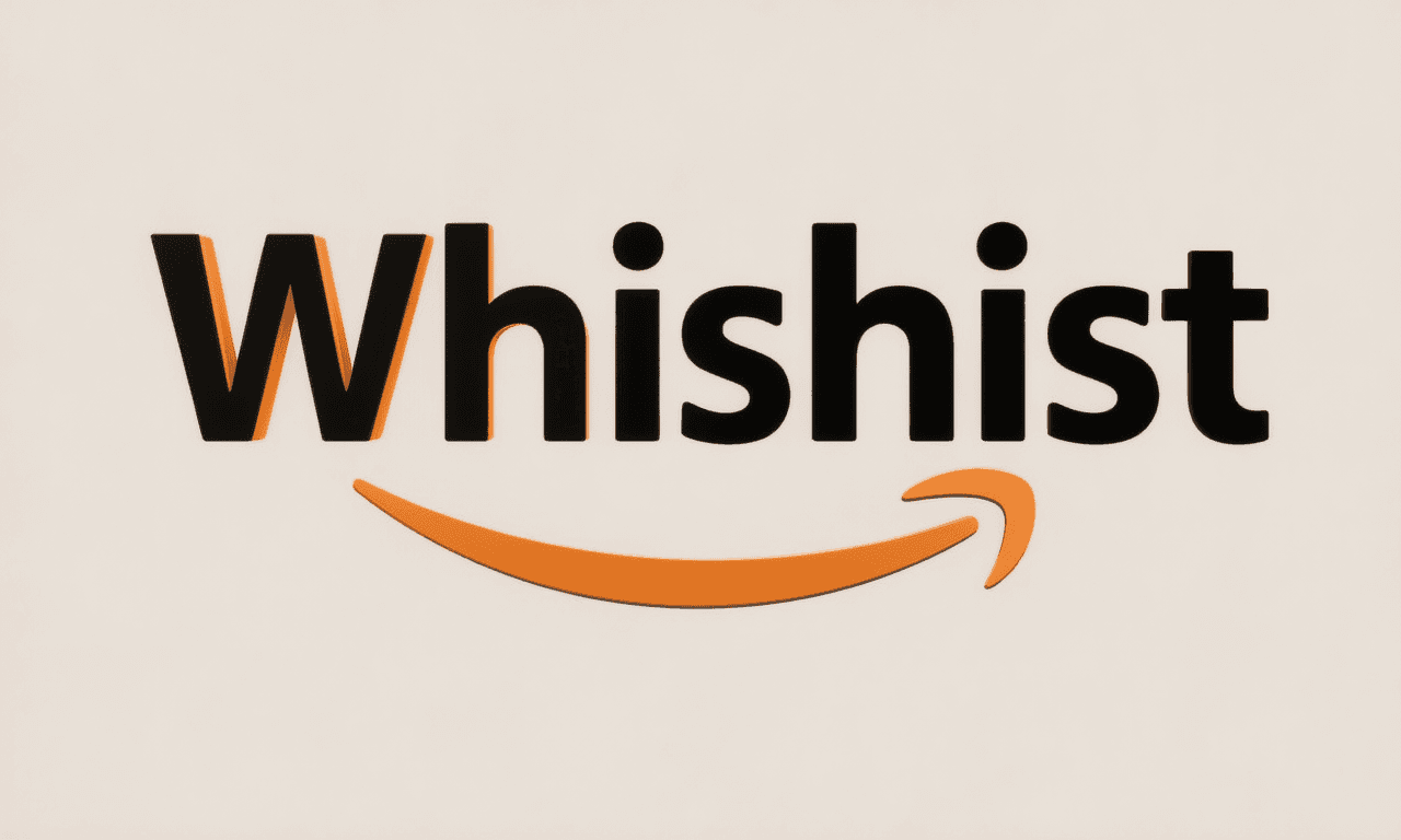AI generated: Design a modern, professional logo inspired by Amazon’s style. 
Use the word “Whishlist” as the main...