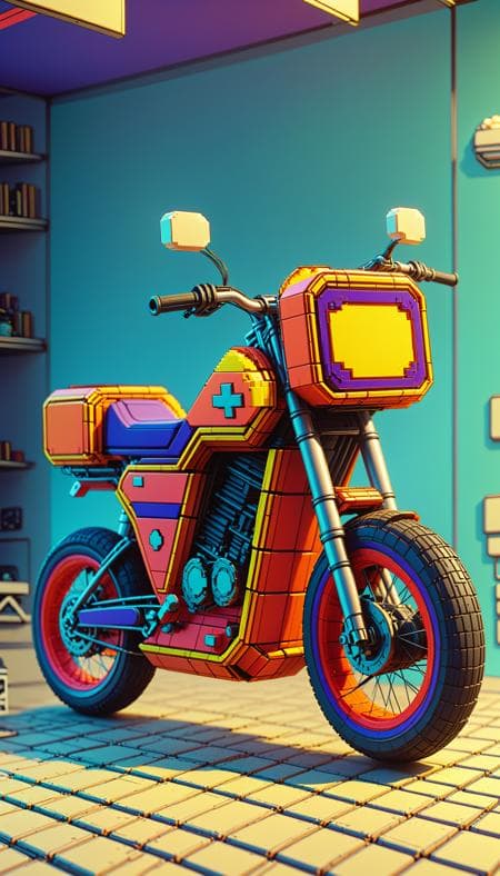 NES Voxel Style SDXL - Image 3