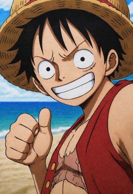 Monkey Di Luffy XL