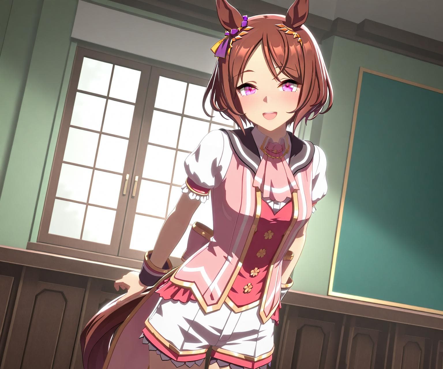 Sakura Laurel (Umamusume) in game style 3D ILL-v2