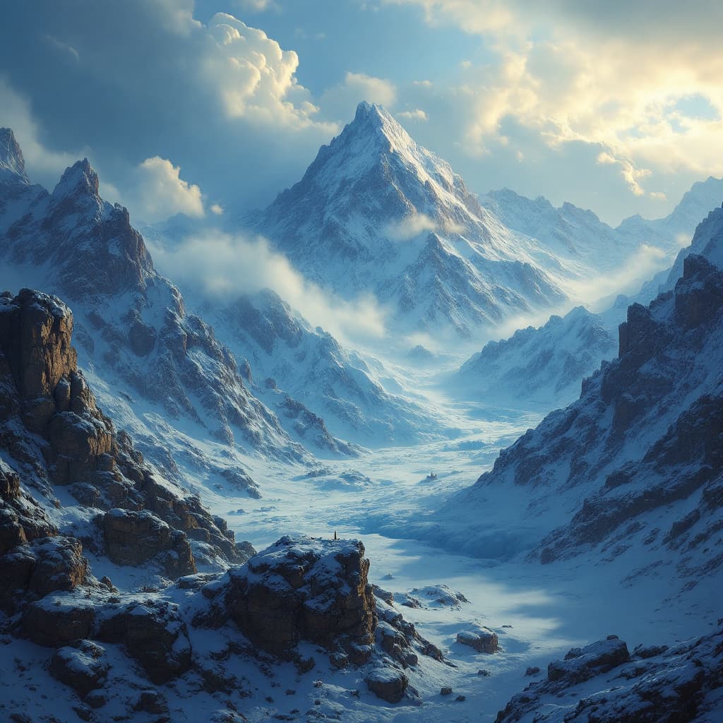 AI generated: Crea una imagen que para una avalanche de pensamientos