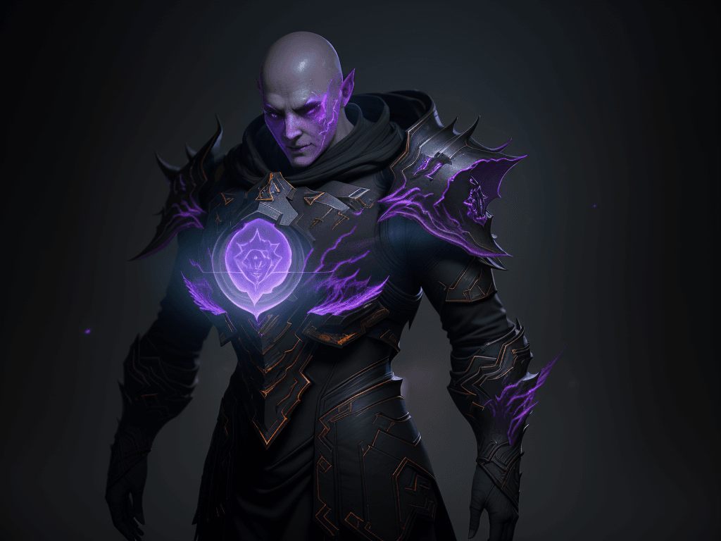 AI generated: character design, void arcanist, mist, photorealistic, octane render, unreal engine, hyper detailed,...