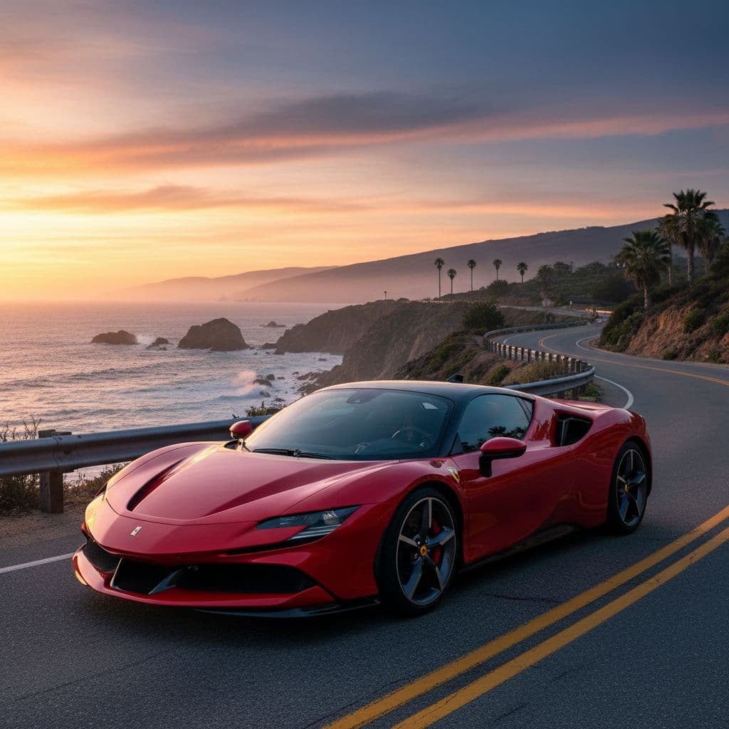 AI generated: Ferrari