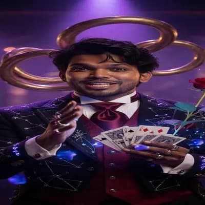 AI generated video: Doing exciting magic tricks