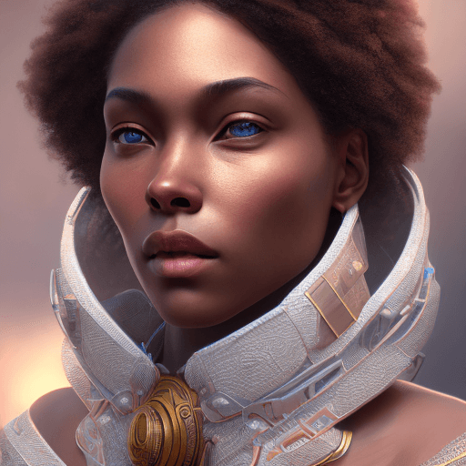AI generated: female, brown skin,stunning, high detail graphics, cinematic lights, 4k, artstation, hyperrealistic,...