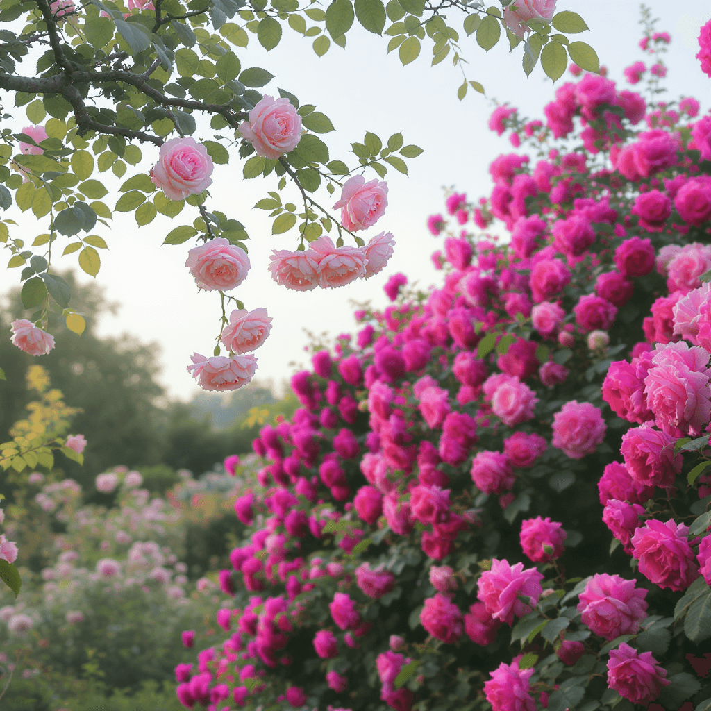 AI generated: Ultra-realistic scene featuring a single tree branch coming from the upper left side, with multiple ...