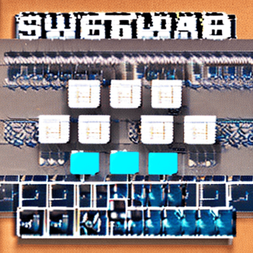 AI generated: Software developer coding