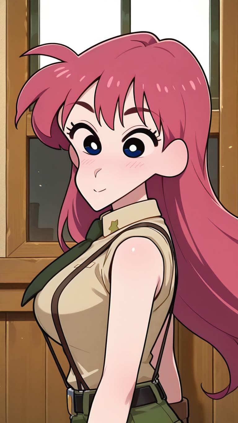蜡笔小新女角色 [动漫画风]（Crayon Shin-chan female characters anime [Anime style]）