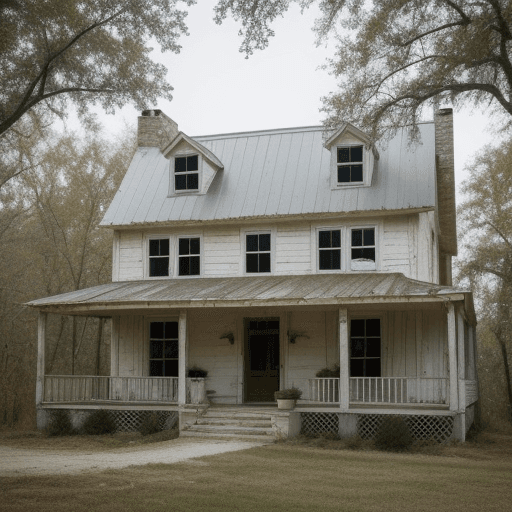 AI generated: Fixer upper house 
