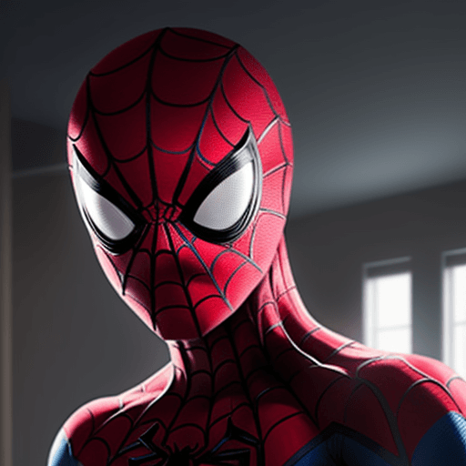 AI generated: Spiderman in an Indian university