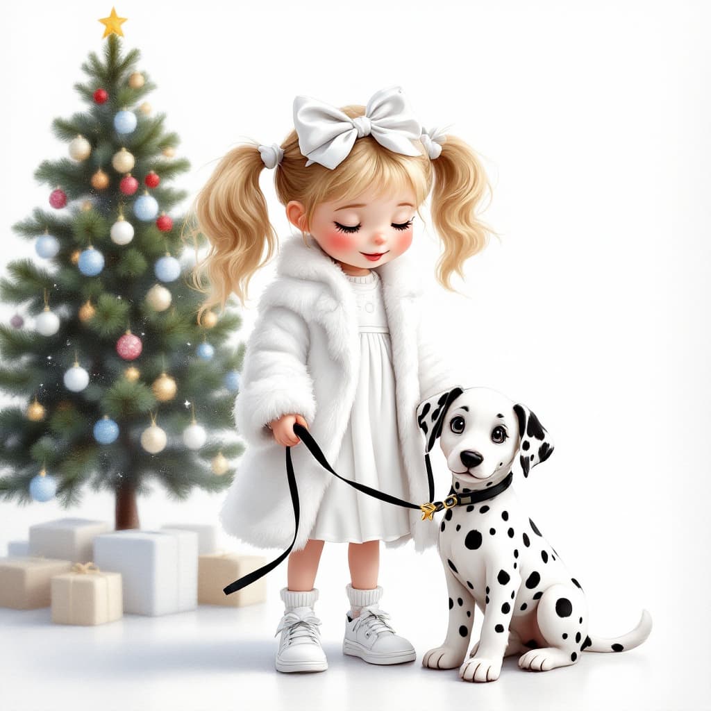 AI generated: Create a hyperrealistic cartoon made with oil and acrylic with glossy shine, depicting a European bl...