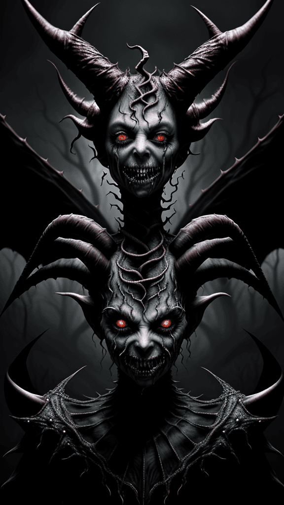 AI generated: (fantasy horror excellence:1.3), (premium artistry:1.1), concept art, 8K UHD resolution, (nightmaris...