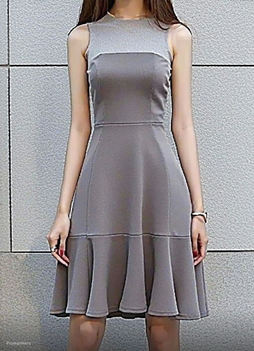 AI generated: Sexy dress
