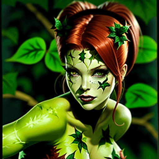 AI generated: Poison ivy