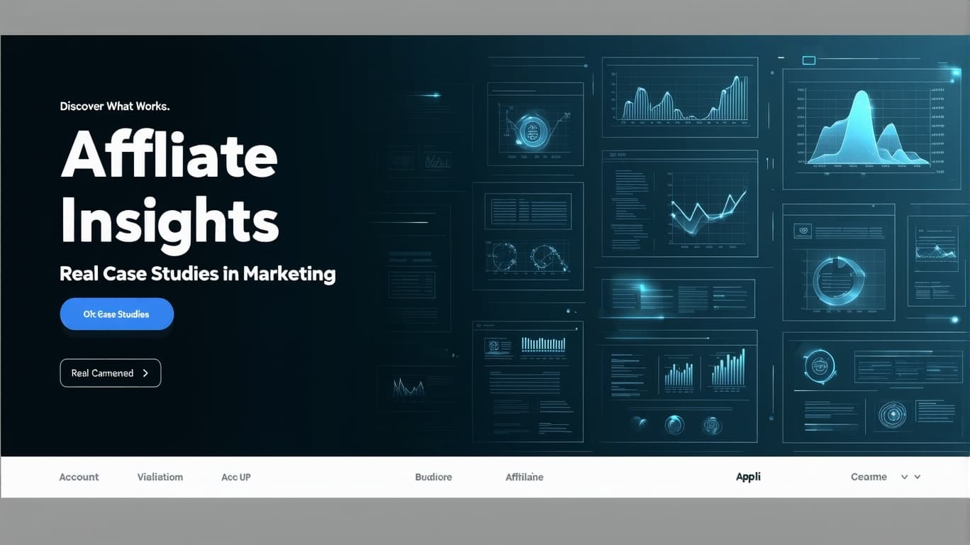 AI generated: create a 3d header image 1500 x 250 pixels for my blog about affiliate marketing, account for the wi...