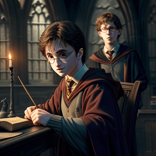AI generated: harry potter
