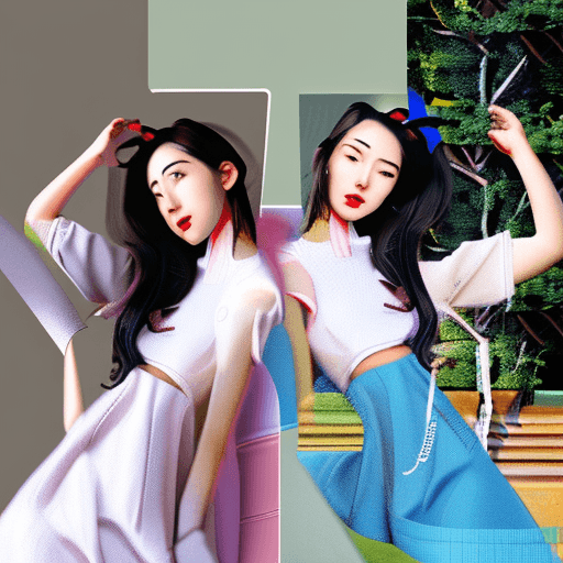 AI generated: hyper realistic korean girl various pose for instagram in biki other in trendy fashion clothes other...